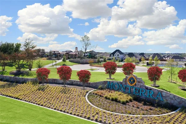a view of a swimming pool with sitting area