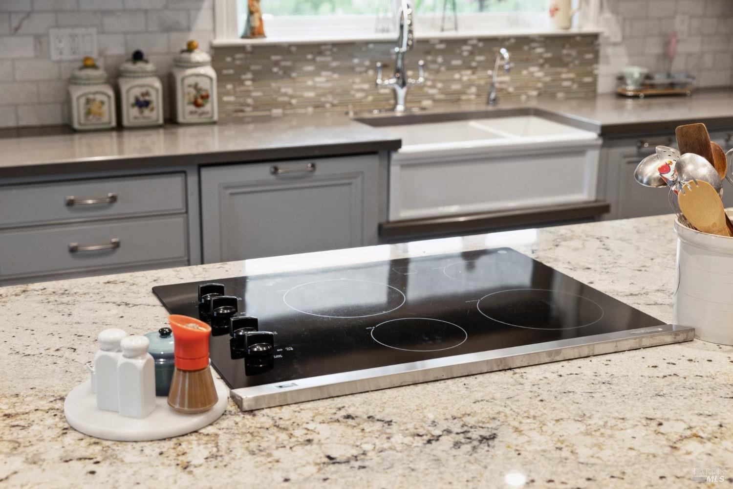 4560 Lovall Valley Loop Road Sonoma, CA 95476 - Photo 28 of 95 a kitchen with a sink and a stove