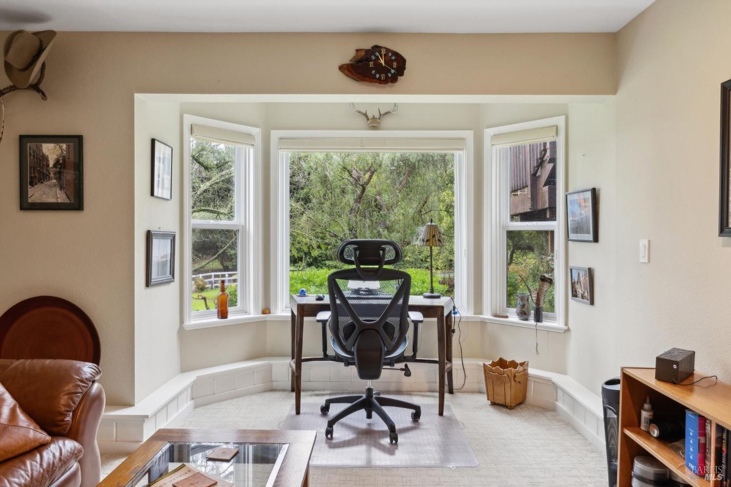 4560 Lovall Valley Loop Road Sonoma, CA 95476 - Photo 51 of 95 a work room with furniture and a window