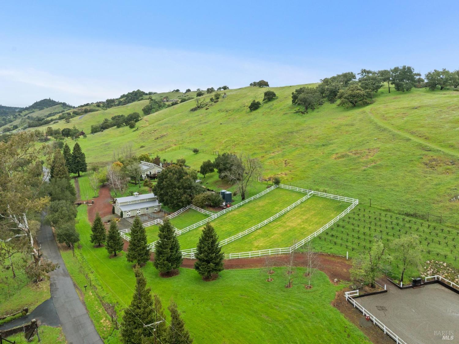4560 Lovall Valley Loop Road Sonoma, CA 95476 - Photo 91 of 95 a view of a field with an ocean