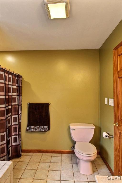 1662 Rachel Road Stroudsburg, PA 18360 - Photo 34 of 44 a bathroom with a toilet and a shower