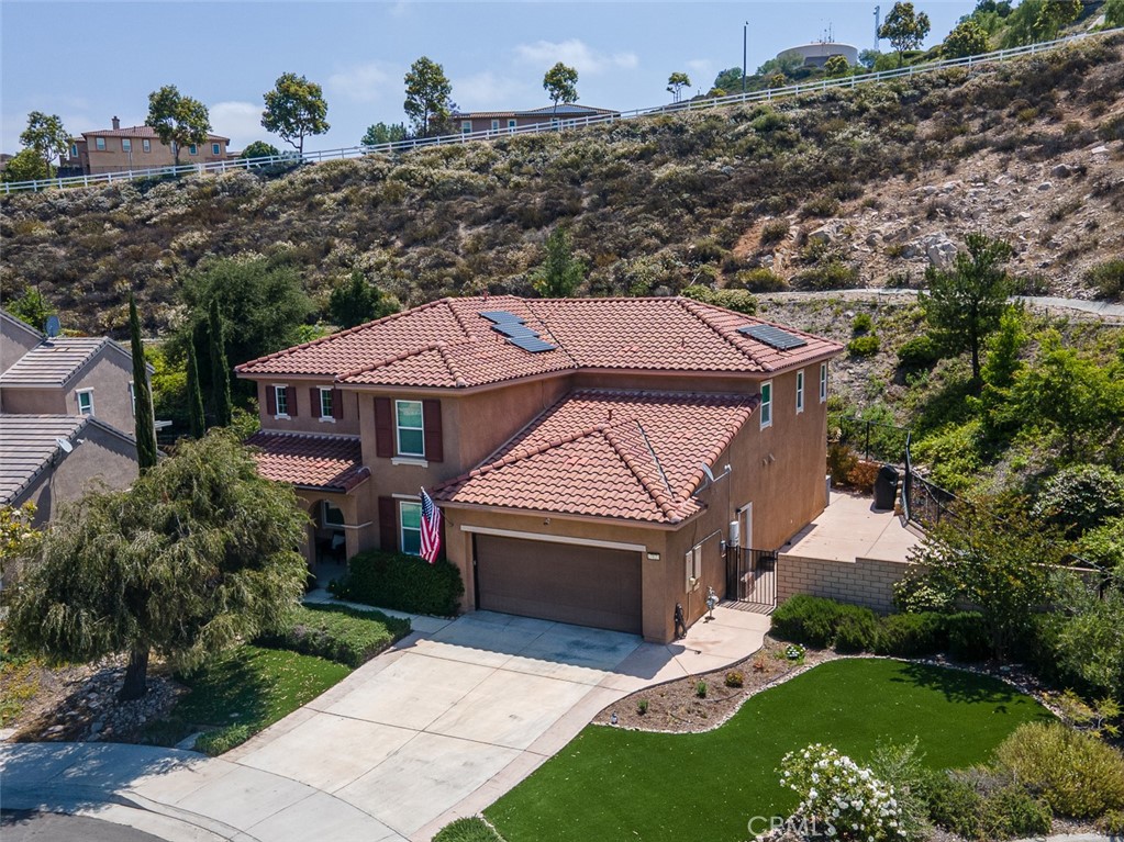 17122 Broken Rock Court Riverside, CA 92503 - Photo 44 of 61 an aerial view of a house
