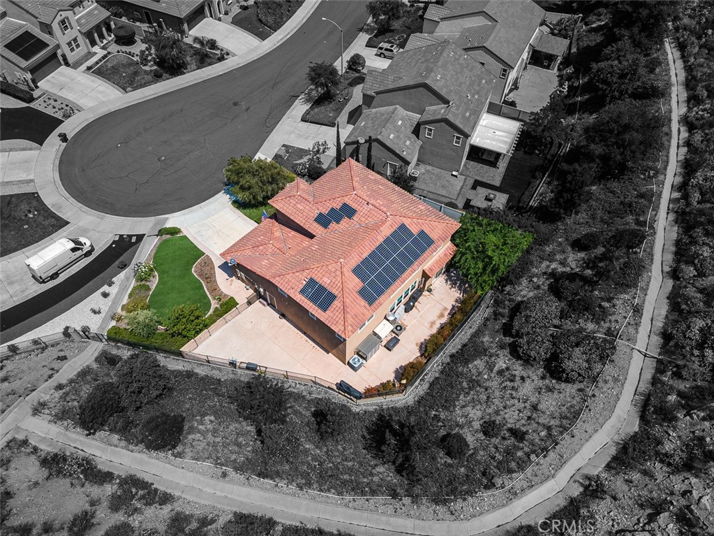 17122 Broken Rock Court Riverside, CA 92503 - Photo 49 of 61 an aerial view of a house