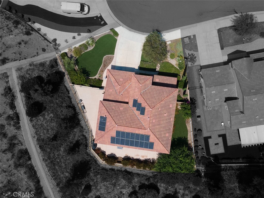 17122 Broken Rock Court Riverside, CA 92503 - Photo 56 of 61 an aerial view of a house with a yard