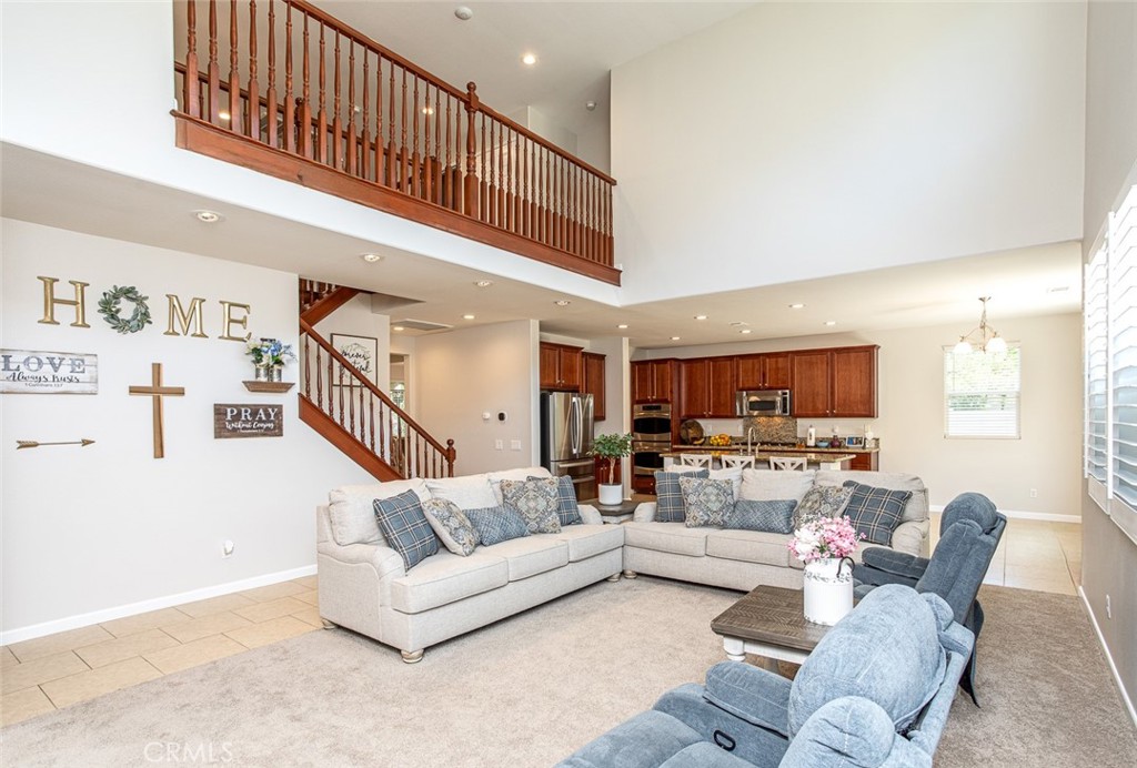 17122 Broken Rock Court Riverside, CA 92503 - Photo 9 of 61 a living room with furniture and a large window