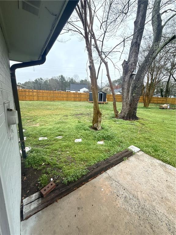 4611 Old Westside Road Austell, GA 30106 - Photo 31 of 37 a view of a garden with an outdoor space