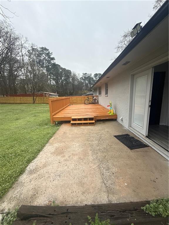 4611 Old Westside Road Austell, GA 30106 - Photo 34 of 37 a view of a backyard with lawn chairs
