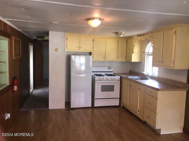 6 D Trail Brick, NJ 08724 - Photo 10 of 31 a kitchen with a white cabinets and white appliances
