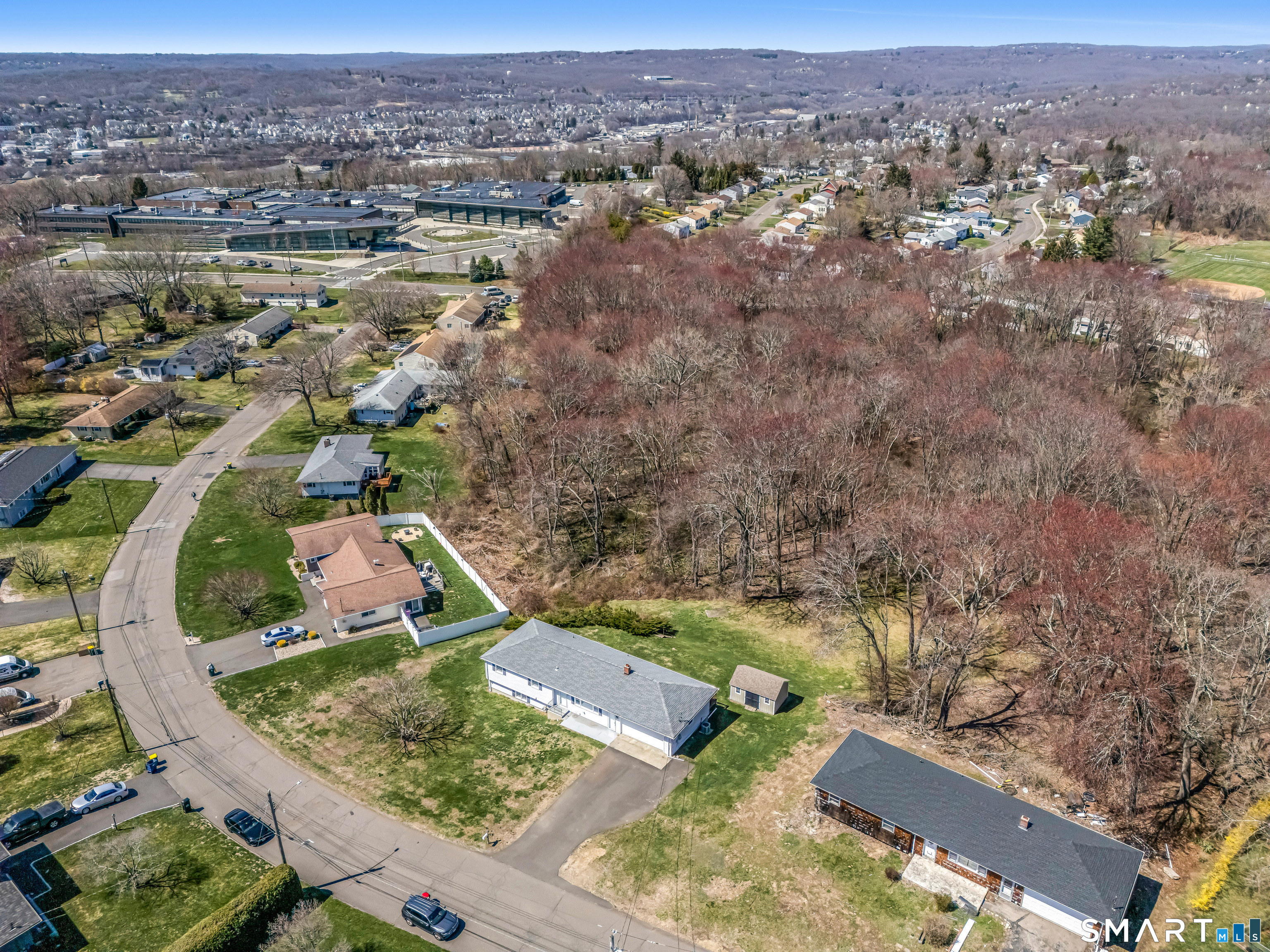 15 Bruns Road Ansonia, CT 06401 - Photo 38 of 39 an aerial view of residential houses with outdoor space