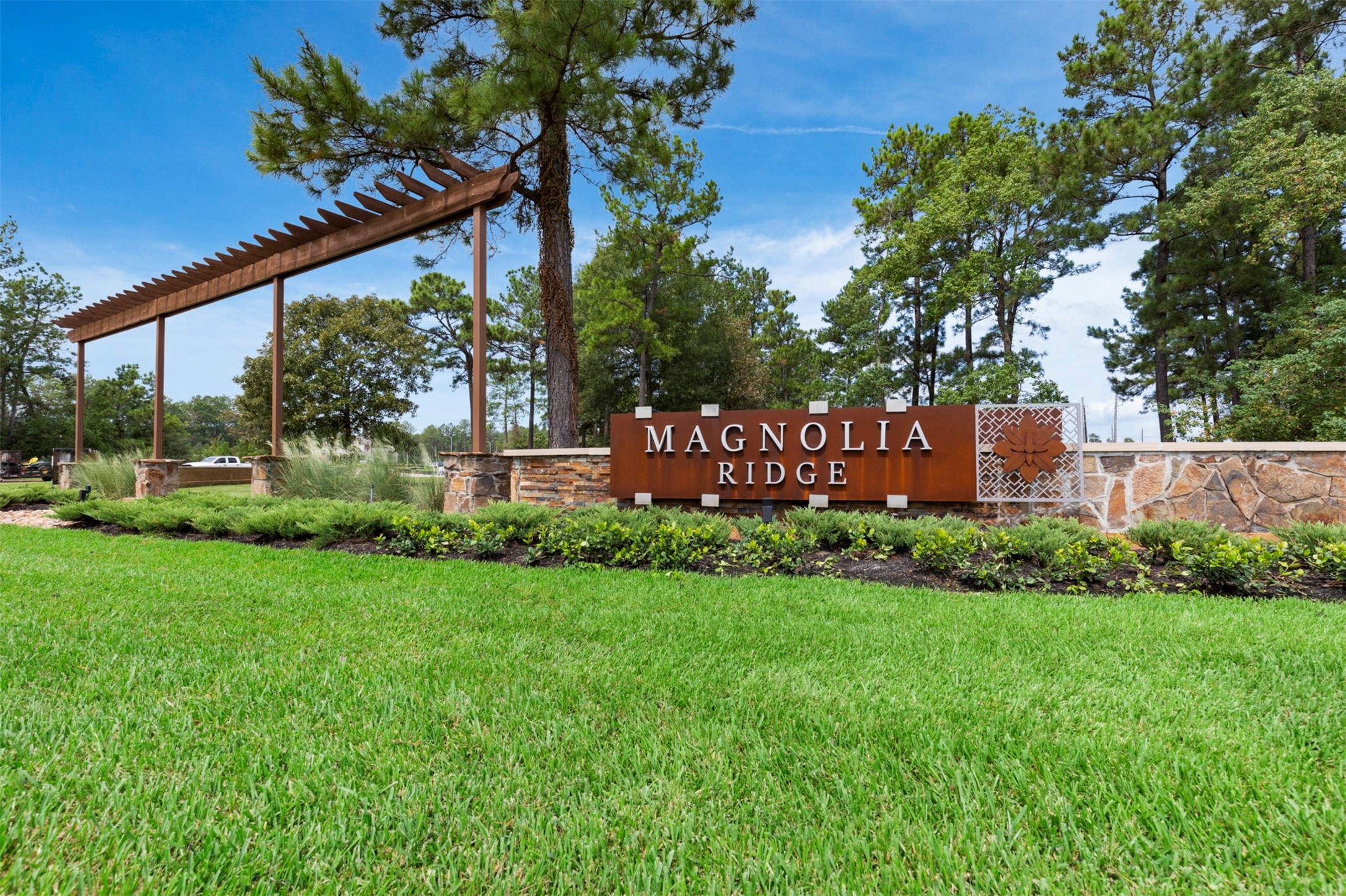 716 Hackberry Branch Magnolia, TX 77354 - Photo 30 of 32 a view of a house with a yard