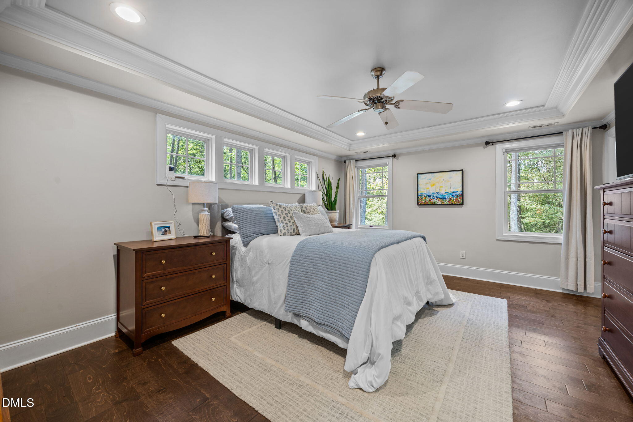 4620 Cresta Drive Raleigh, NC 27603 - Photo 16 of 39 a bedroom with a bed and a window