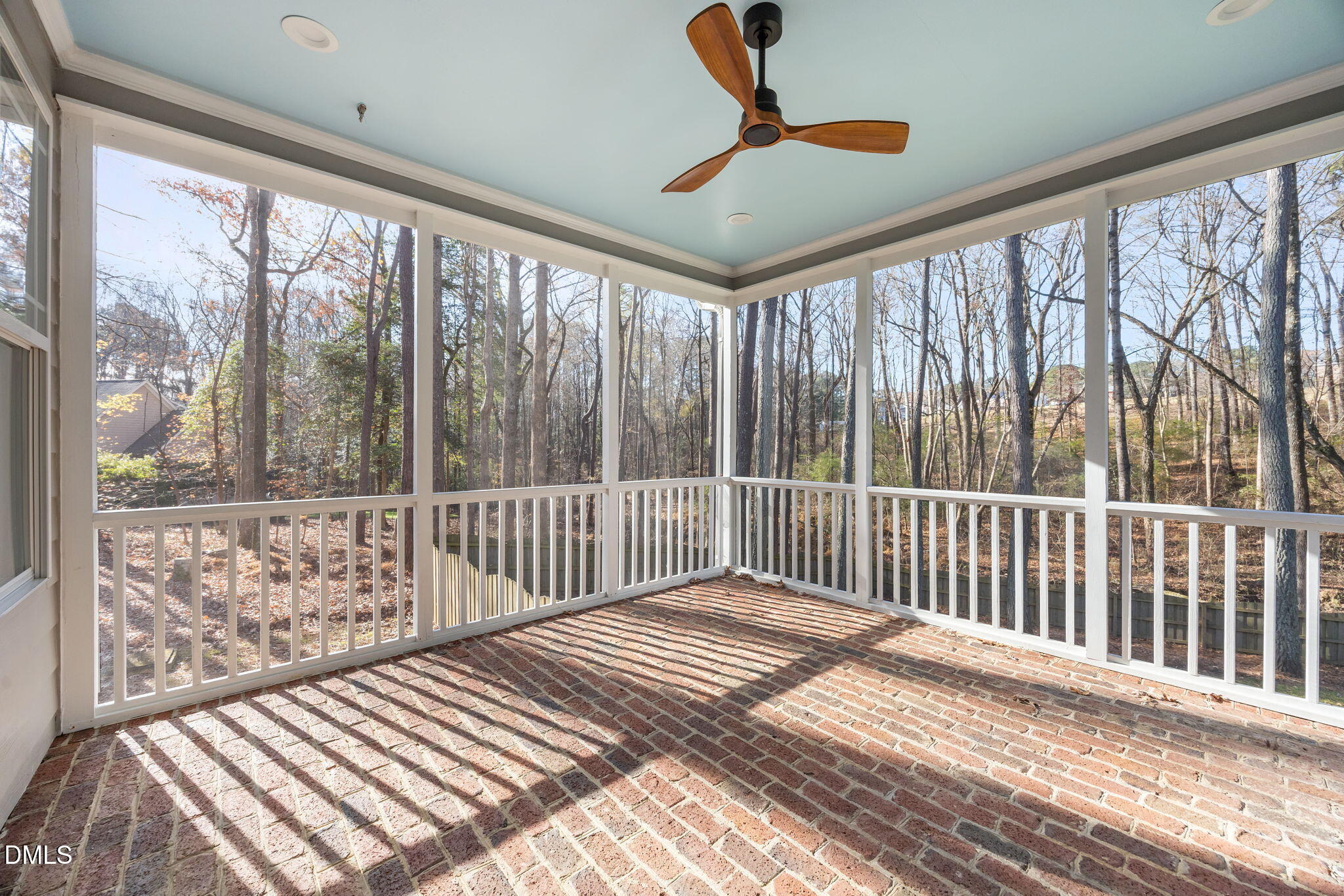 4620 Cresta Drive Raleigh, NC 27603 - Photo 31 of 39 a view of a porch with wooden floor