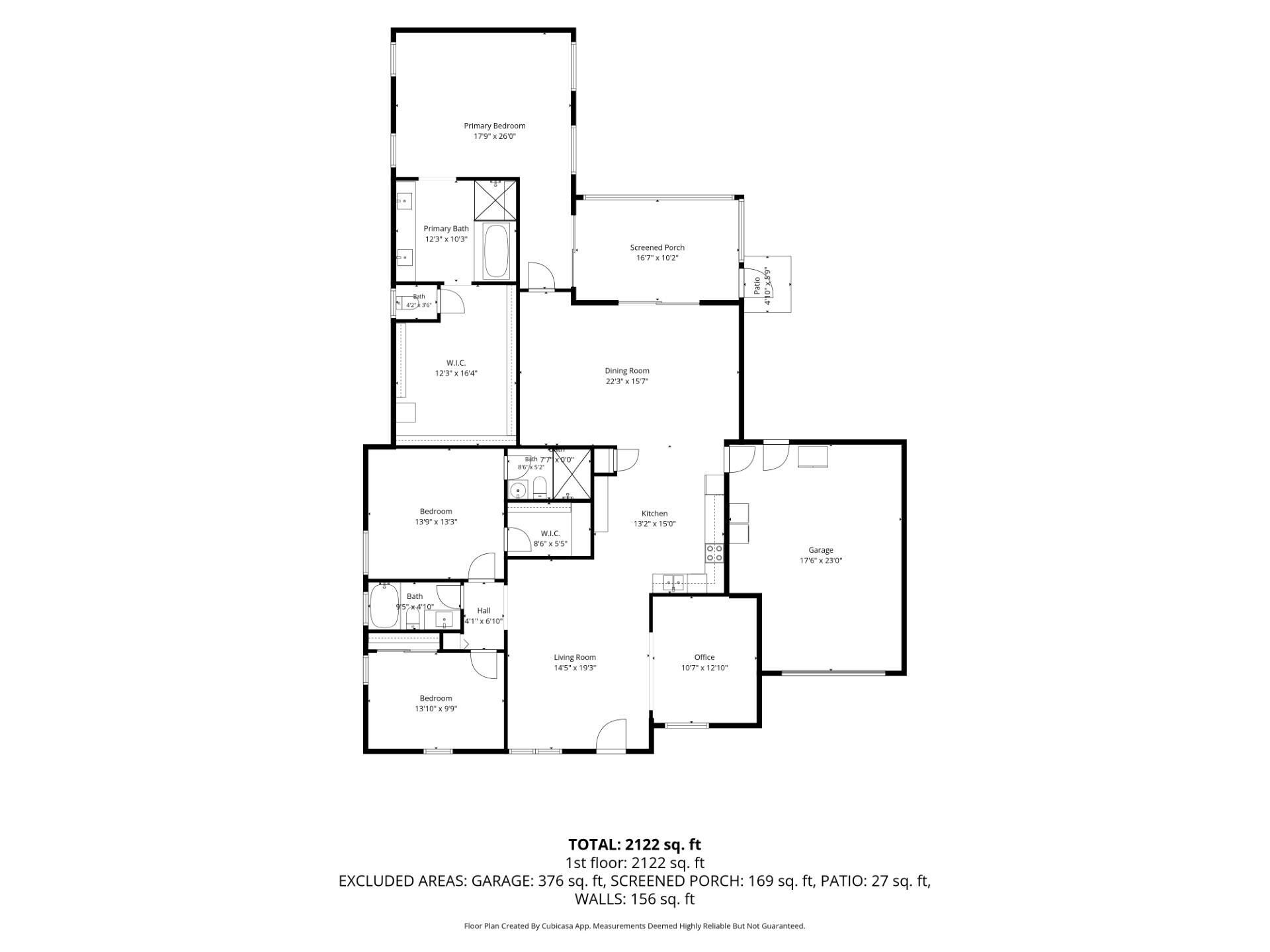 5175 Beechwood Road Delray Beach, FL 33484 - Photo 27 of 27 Floor Plan 5175 Beechwood