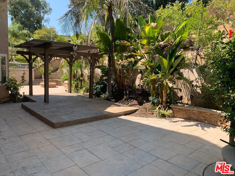 19219 Dunure Place Porter Ranch, CA 91326 - Photo 23 of 30 a view of outdoor space with sitting area