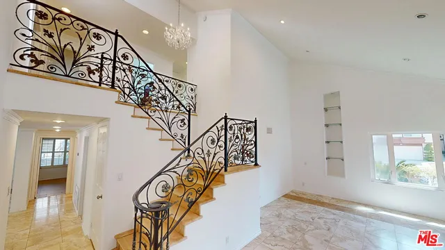 a view of entryway and hallway