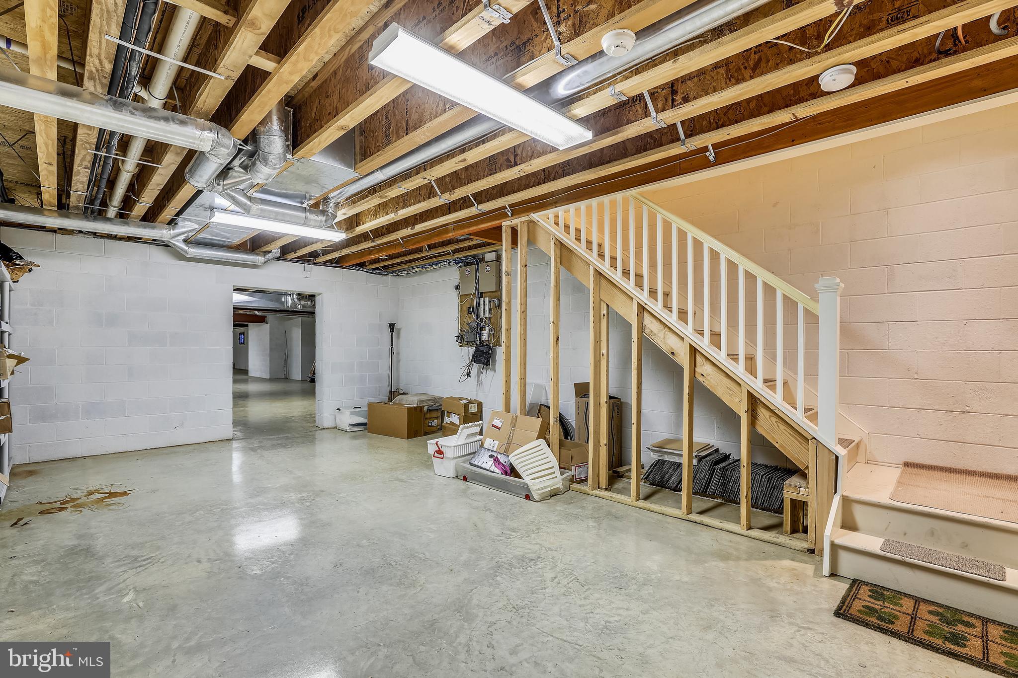 101 Taplow Road Baltimore, MD 21210 - Photo 45 of 59 Unfinished Lower Level