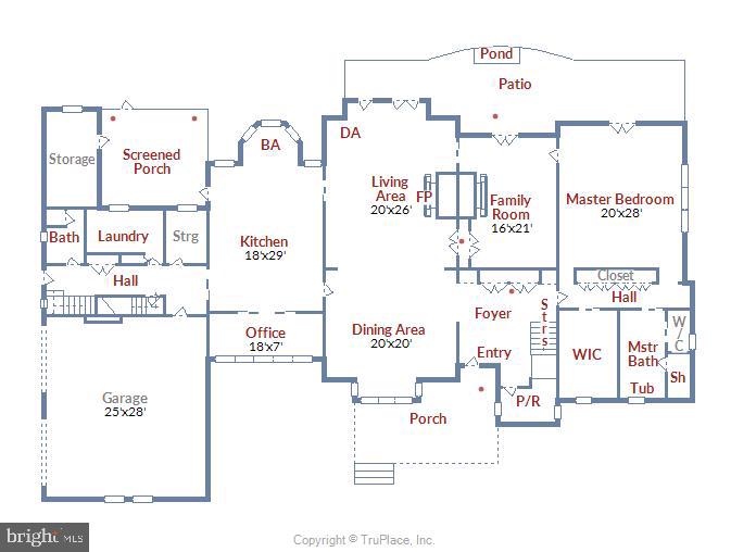 101 Taplow Road Baltimore, MD 21210 - Photo 56 of 59 Floor plan main level