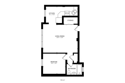$157,500 | 1103 Holley Court, Unit 207, Oak Park, IL 60301