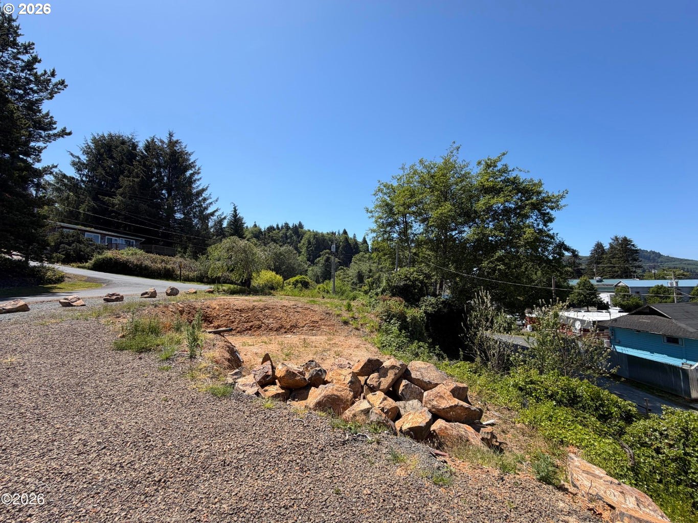 95 Gregory Street Wheeler, OR 97147 - Photo 11 of 20 a view of a yard with a tree