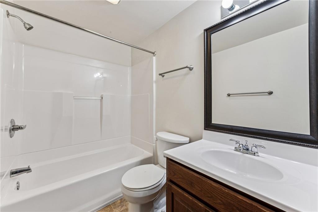 1746 Soap Hollow Road Johnstown, PA 15905 - Photo 17 of 30 a bathroom with a sink toilet vanity and shower