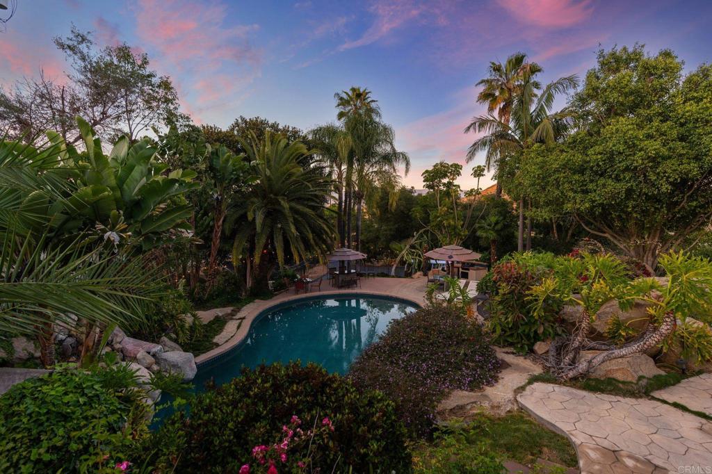 10845 Mystery Mountain Road Valley Center, CA 92082 - Photo 41 of 72 a view of a swimming pool with a patio