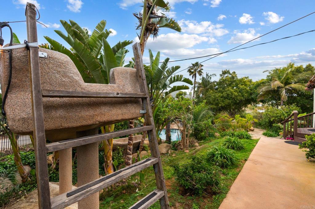 10845 Mystery Mountain Road Valley Center, CA 92082 - Photo 57 of 72 a plant is sitting in front of a house