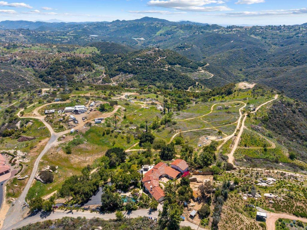10845 Mystery Mountain Road Valley Center, CA 92082 - Photo 64 of 72 a view of a houses with a mountain
