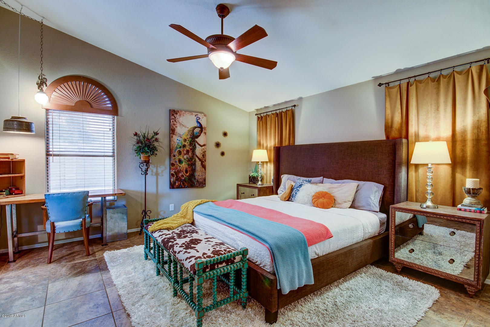 4729 East Jaeger Road Phoenix, AZ 85050 - Photo 13 of 20 Luxurious Master Bedroom