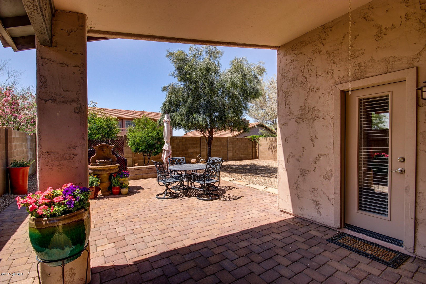 4729 East Jaeger Road Phoenix, AZ 85050 - Photo 19 of 20 Large Covered Patio with Pavers