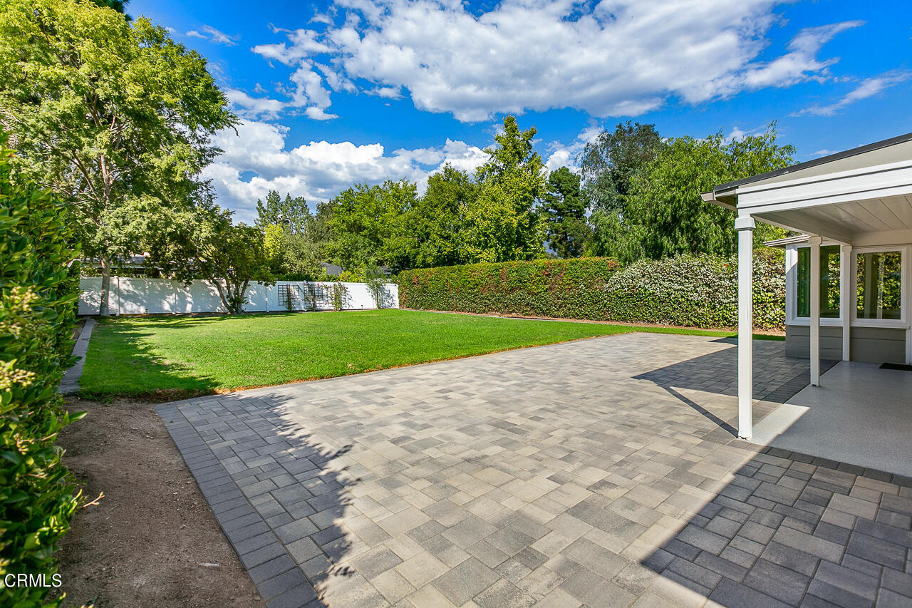 1195 Afton Street Pasadena, CA 91103 - Photo 23 of 36 a view of a house with a yard