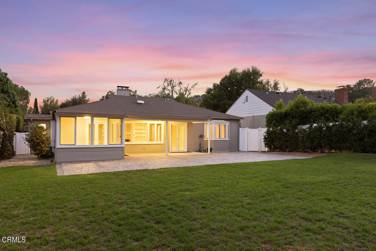 1195 Afton Street Pasadena, CA 91103 - Photo 31 of 36 a view of house with a big yard