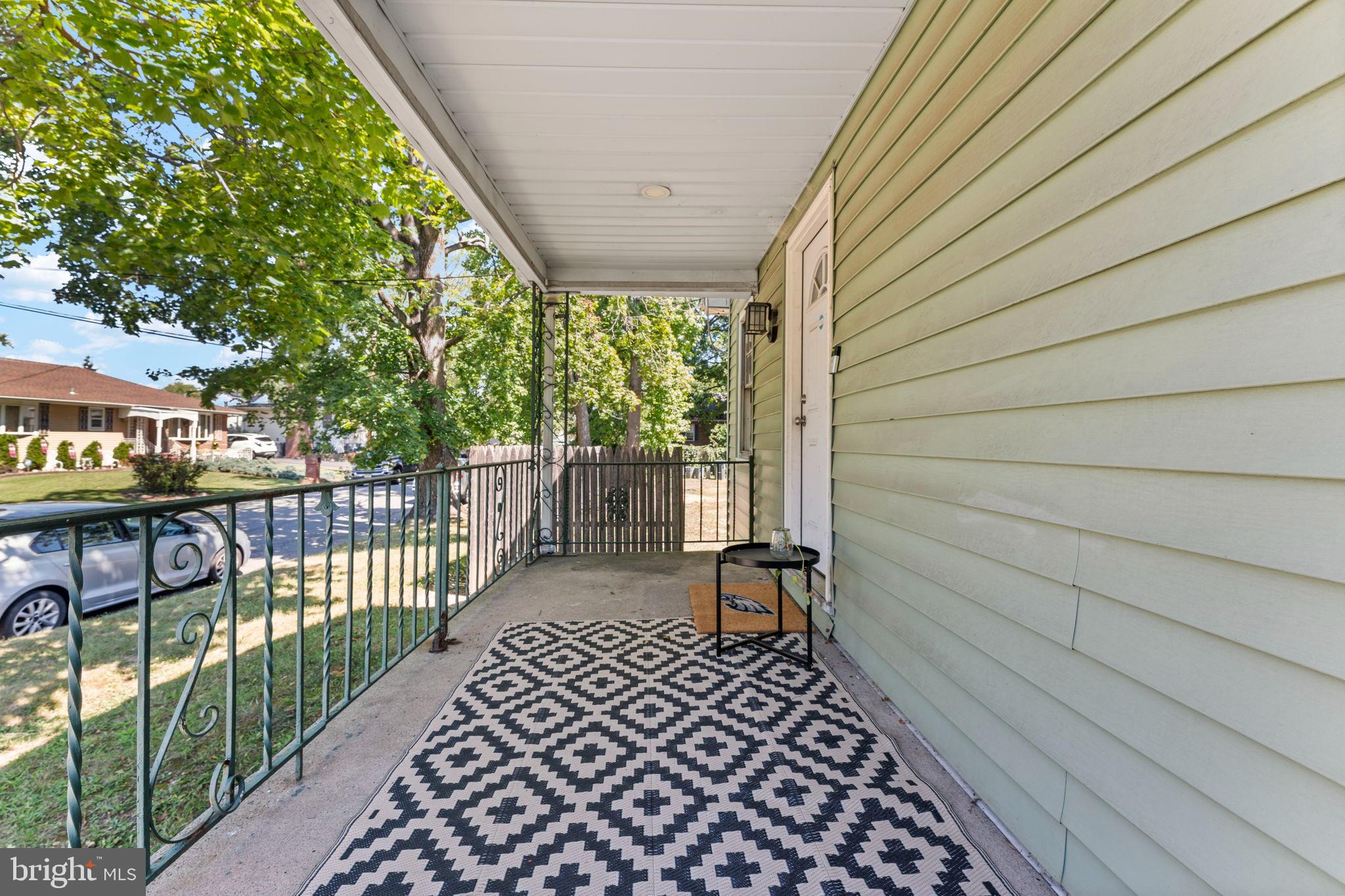 107 Hawthorne Avenue Ewing, NJ 08638 - Photo 3 of 18 a view of a wrought iron stairs