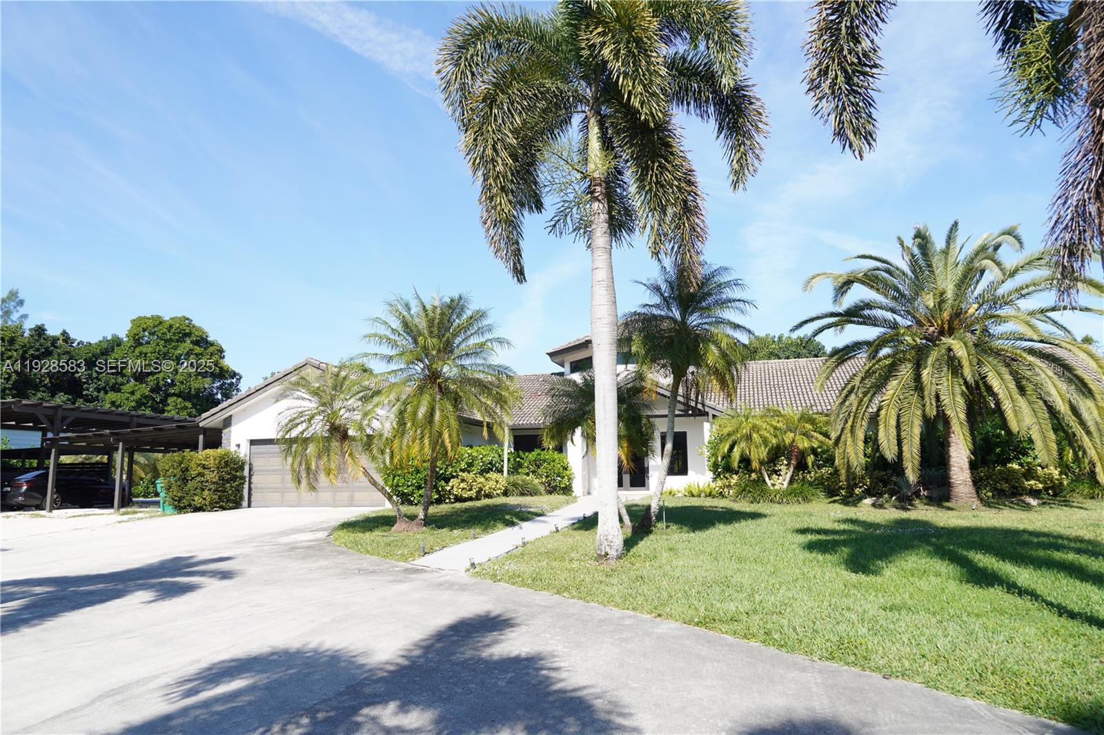 18901 Southwest 50th Street Southwest Ranches, FL 33332 - Photo 47 of 51 a view of a park with palm trees