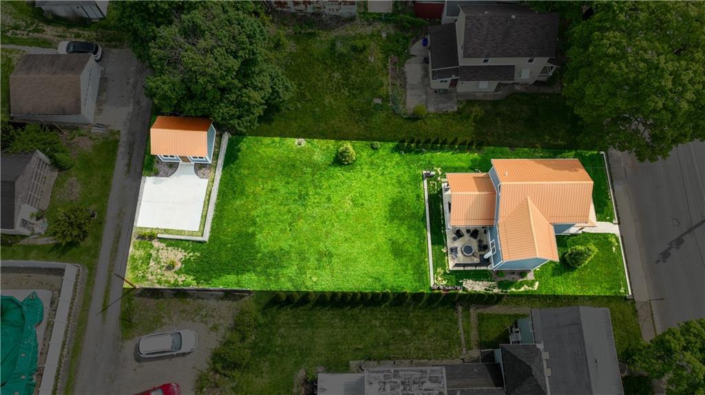 758 5th Street Beaver, PA 15009 - Photo 35 of 38 an aerial view of a house with a yard basket ball court and outdoor seating