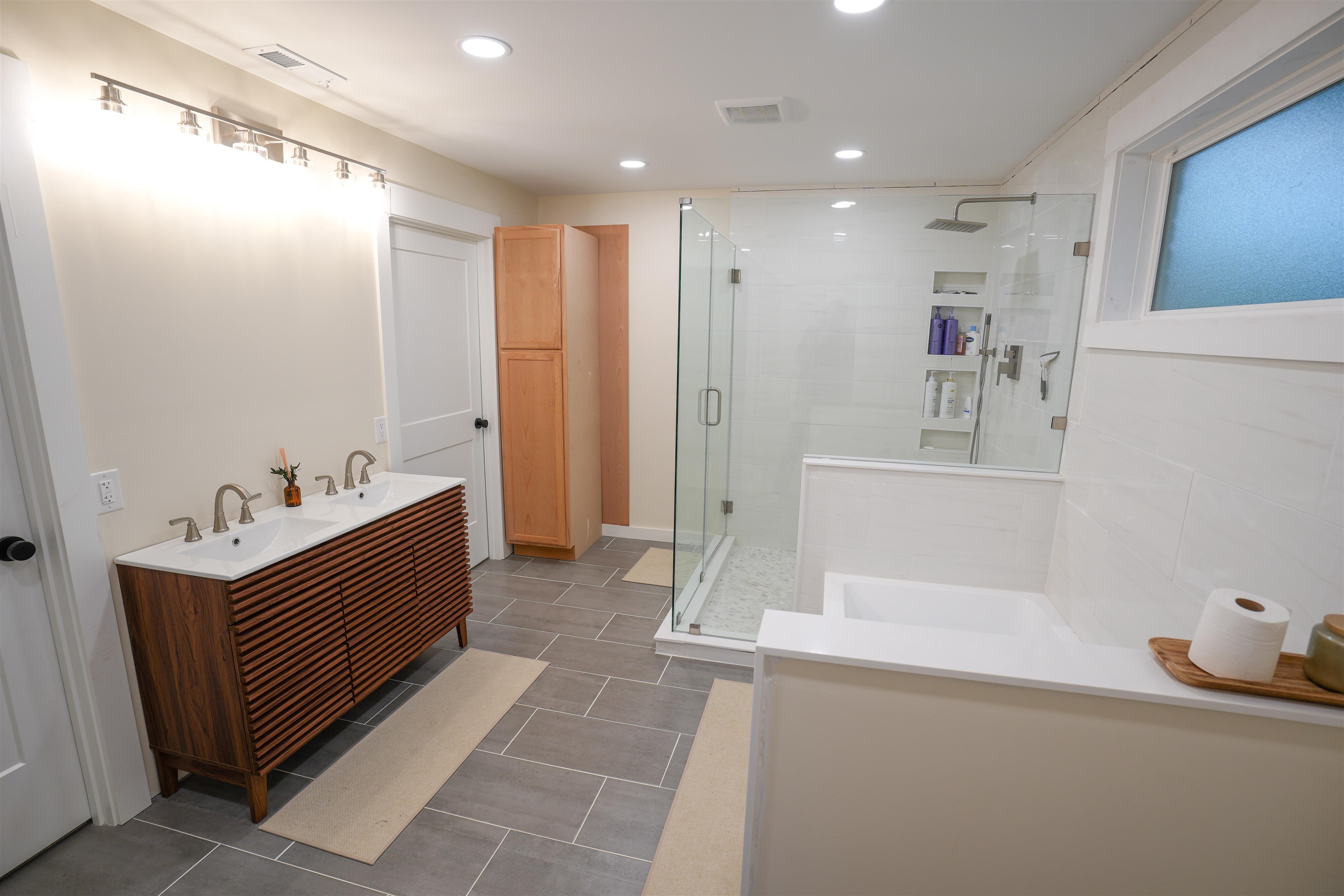 2525 Pittman Road Somerville, TN 38068 - Photo 15 of 38 Dual-sink vanity with wood-finish cabinetry