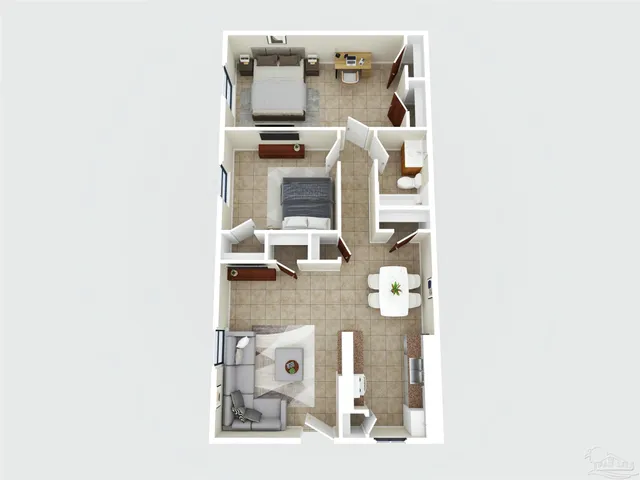 a car parked in front of a house