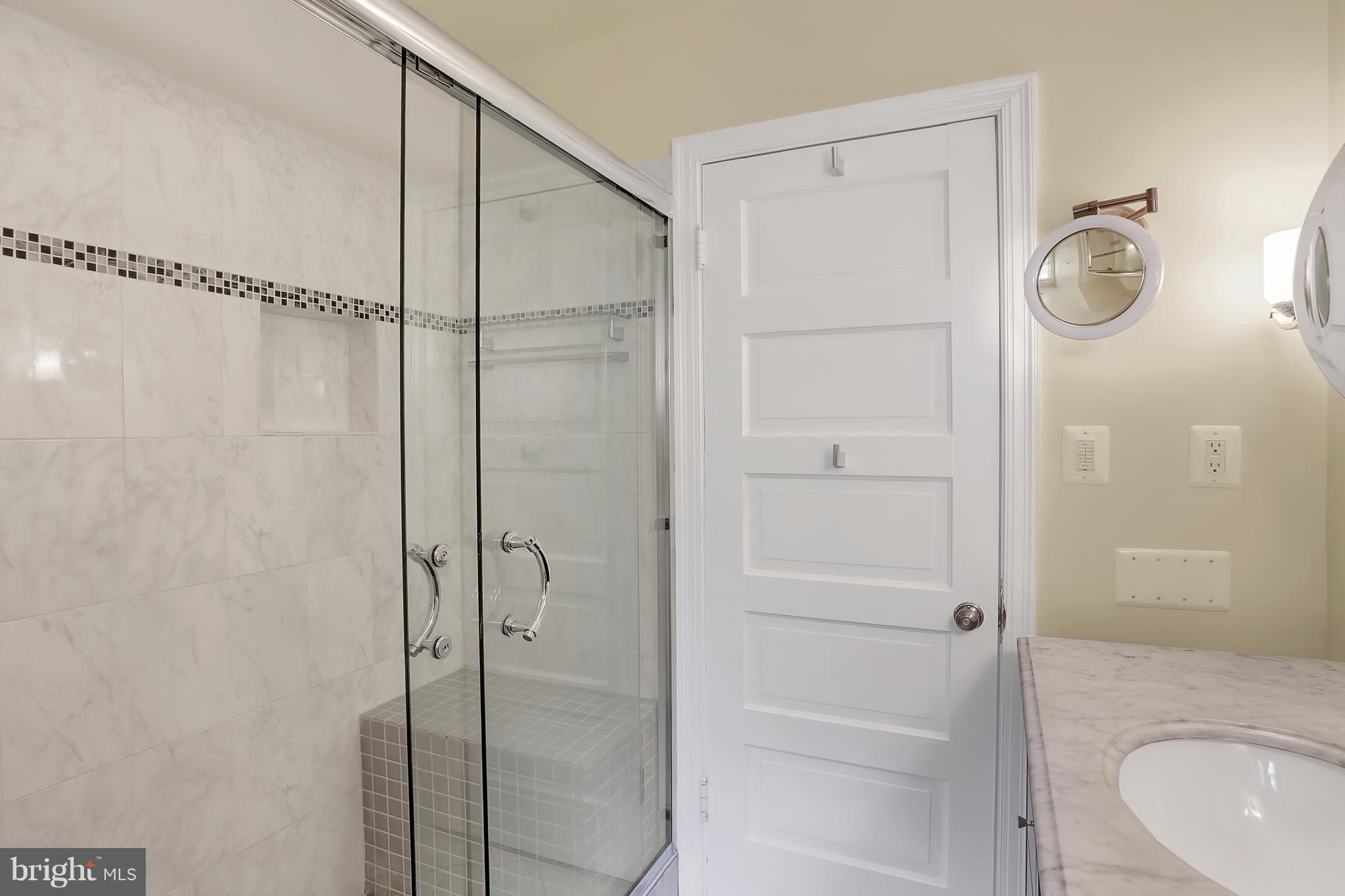9408 Flower Avenue Silver Spring, MD 20901 - Photo 23 of 29 Beautiful tiled shower in the upper bathroom