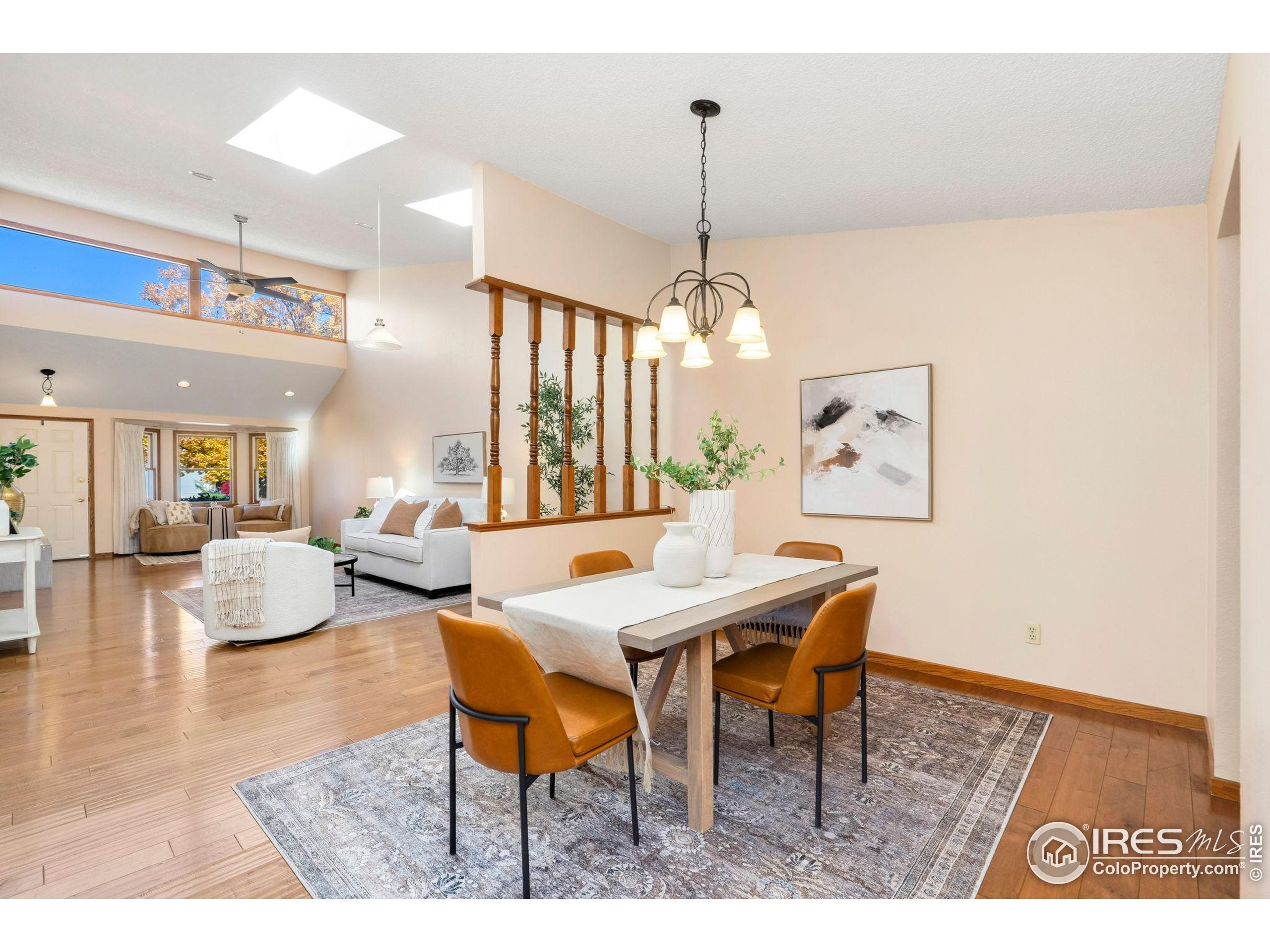 3344 Hickok Drive, Unit F Fort Collins, CO 80526 - Photo 10 of 24 a view of a dining room with furniture