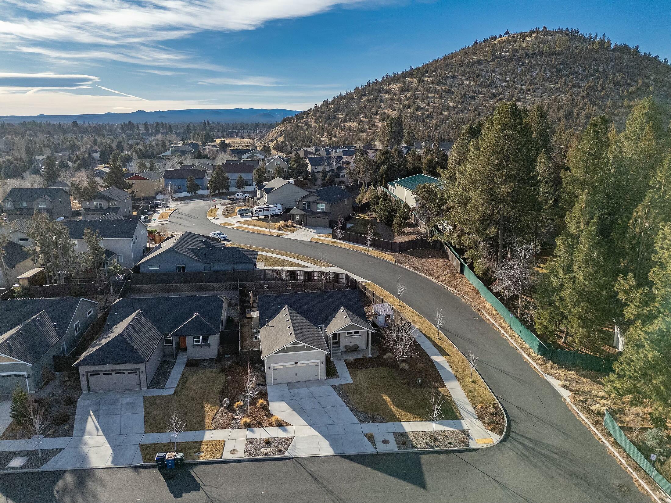 1801 Northeast Coby Way Bend, OR 97701 - Photo 24 of 34 View of home with Pilot Butte in background
