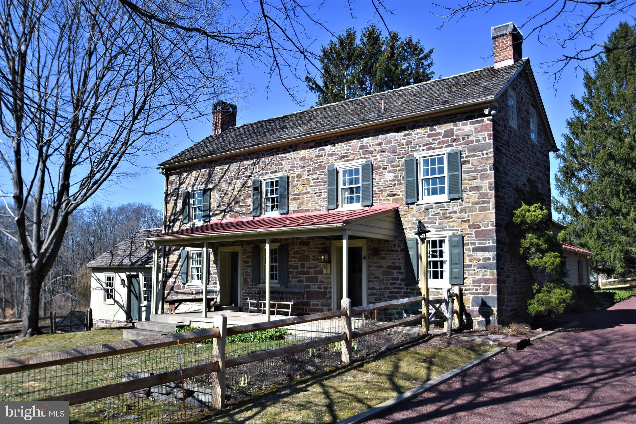 554 Mud Road Newtown, PA 18940 - Photo 1 of 46 Original Stone House Circa 1750. Now expanded.