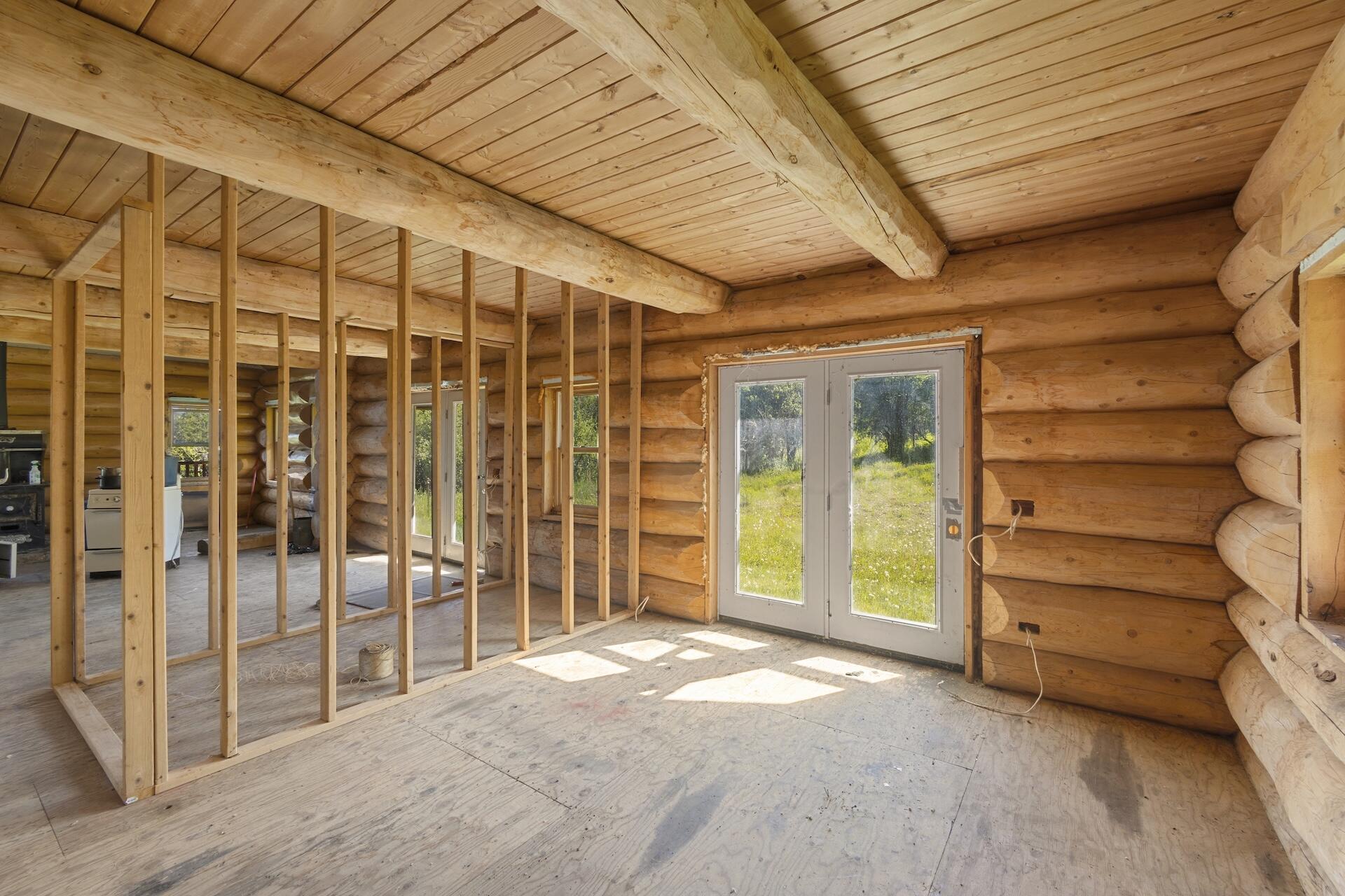 13984 Last Dollar Road Placerville, CO 81430 - Photo 33 of 43 a view of an empty room with a balcony