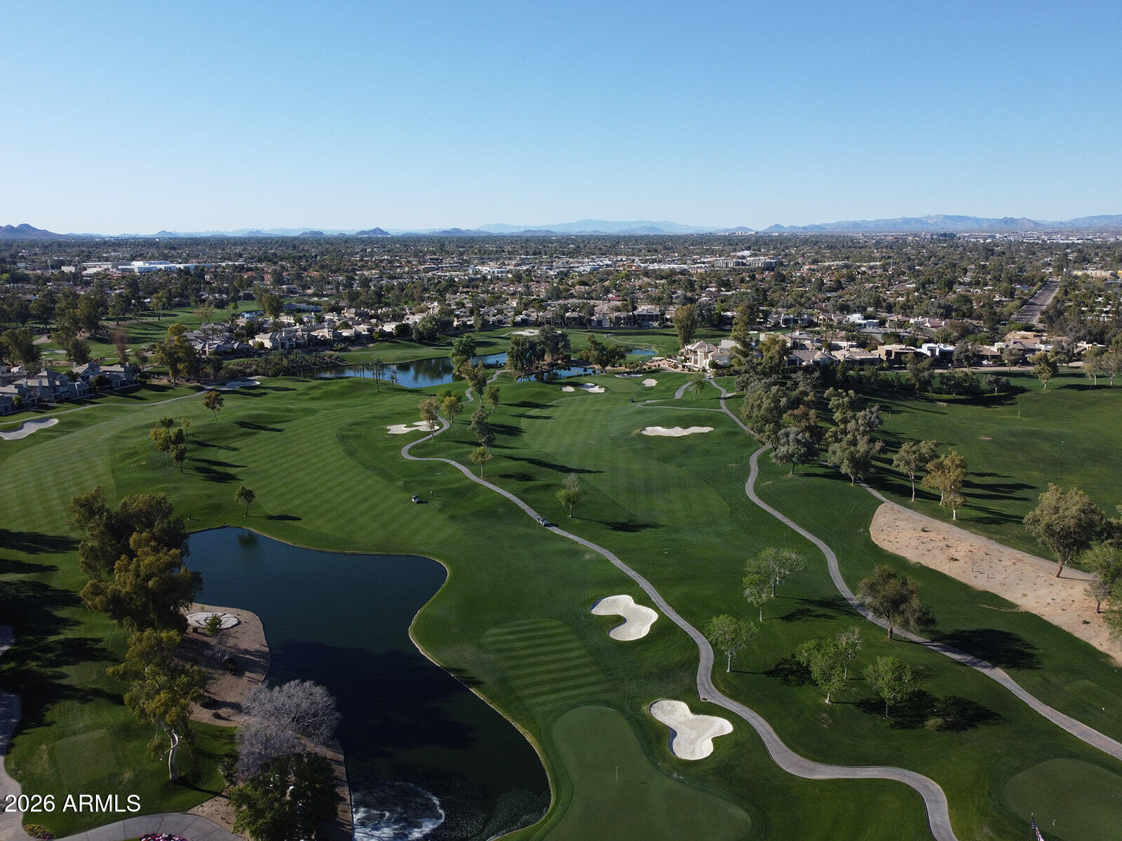 an aerial view of a city with lots of residential buildings