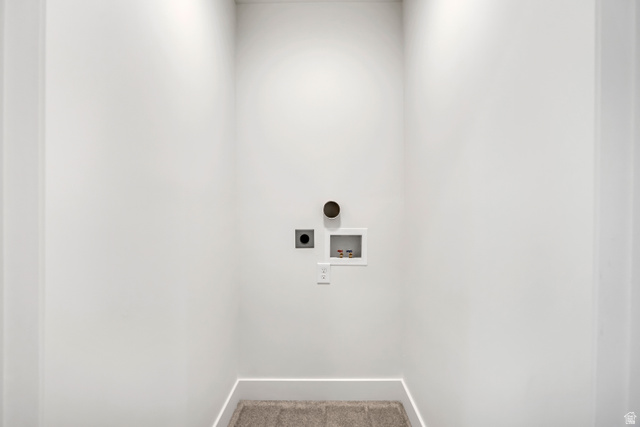 330 East 7635 S Street Sandy, UT 84047 - Photo 21 of 29 Laundry room featuring washer hookup and electric dryer hookup