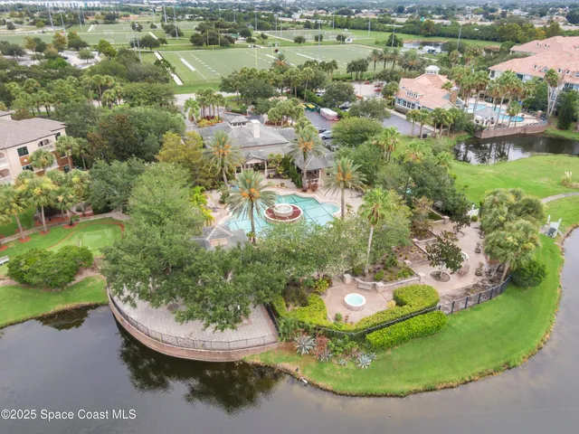 a view of a lake from a balcony