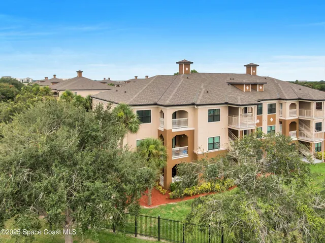 a aerial view of a house