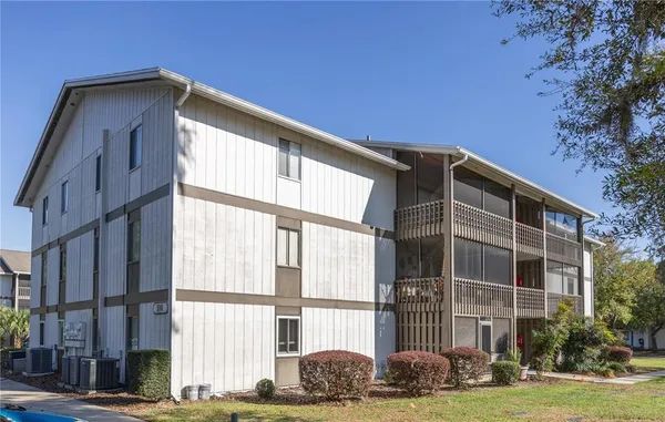 a front view of a building