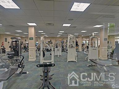114 Riviera Drive Monroe Township, NJ 08831 - Photo 38 of 40 a view of a room with gym equipment