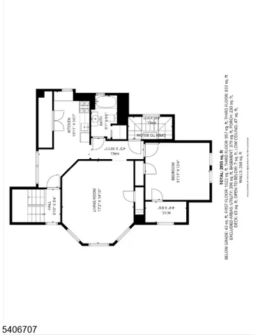 a picture of a bench in a white building