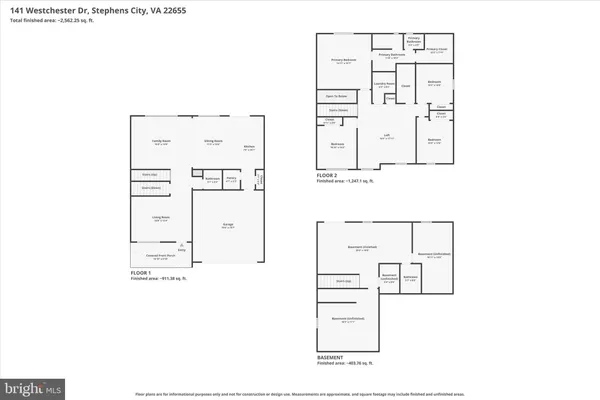 $549,900 | 141 Westchester Drive, Stephens City, VA 22655