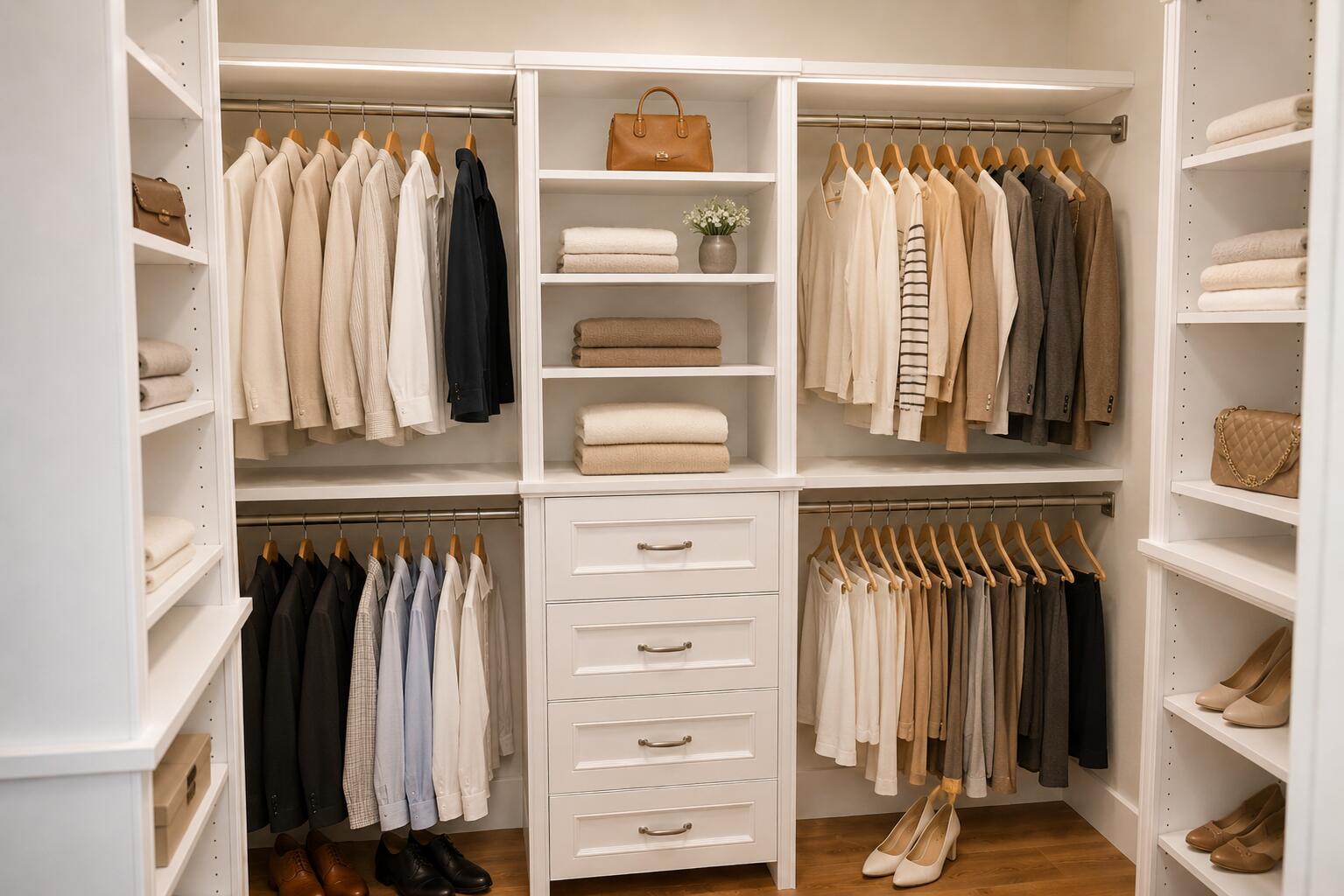 4815 Cleveland Street Hollywood, FL 33021 - Photo 23 of 31 a view of walk in closet with clothes and shoes